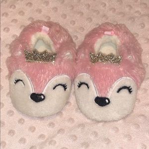 Fox princess slippers